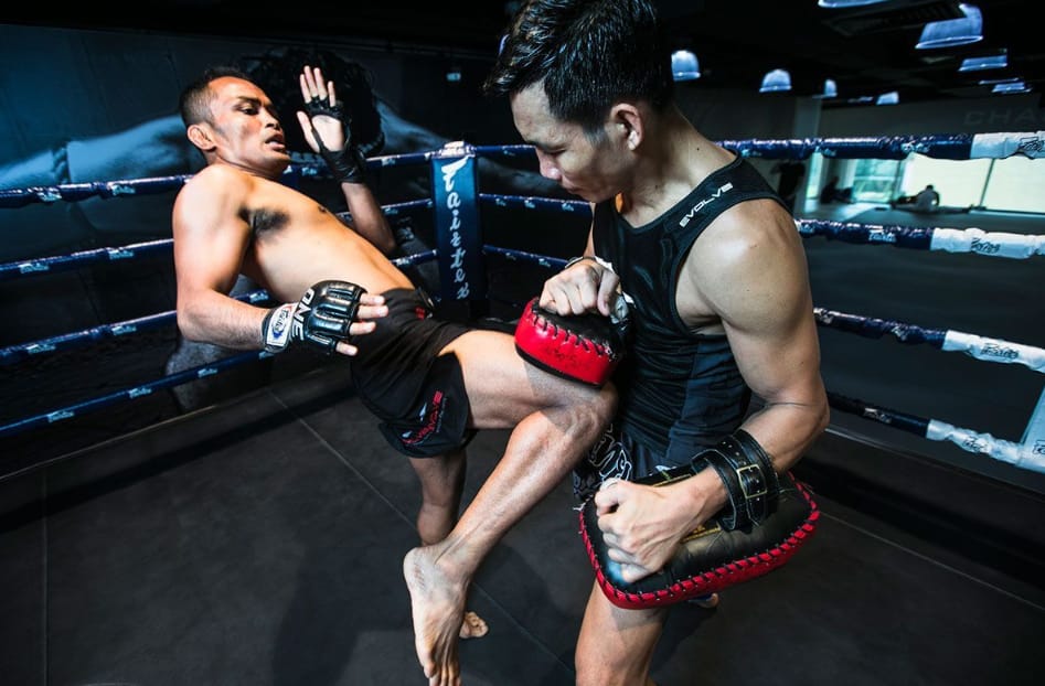 Muay Thai training