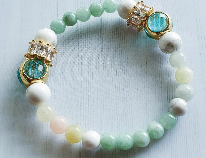 Elevate Your Style with White Turquoise Bracelet